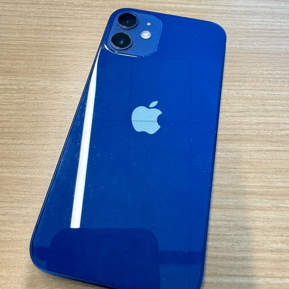 Restored Apple iPhone 12 mini -fully unlocked 64 gb blue (refurbished) like new - Picture 2 of 2